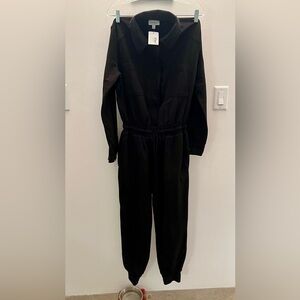 Evereve small black jumpsuit